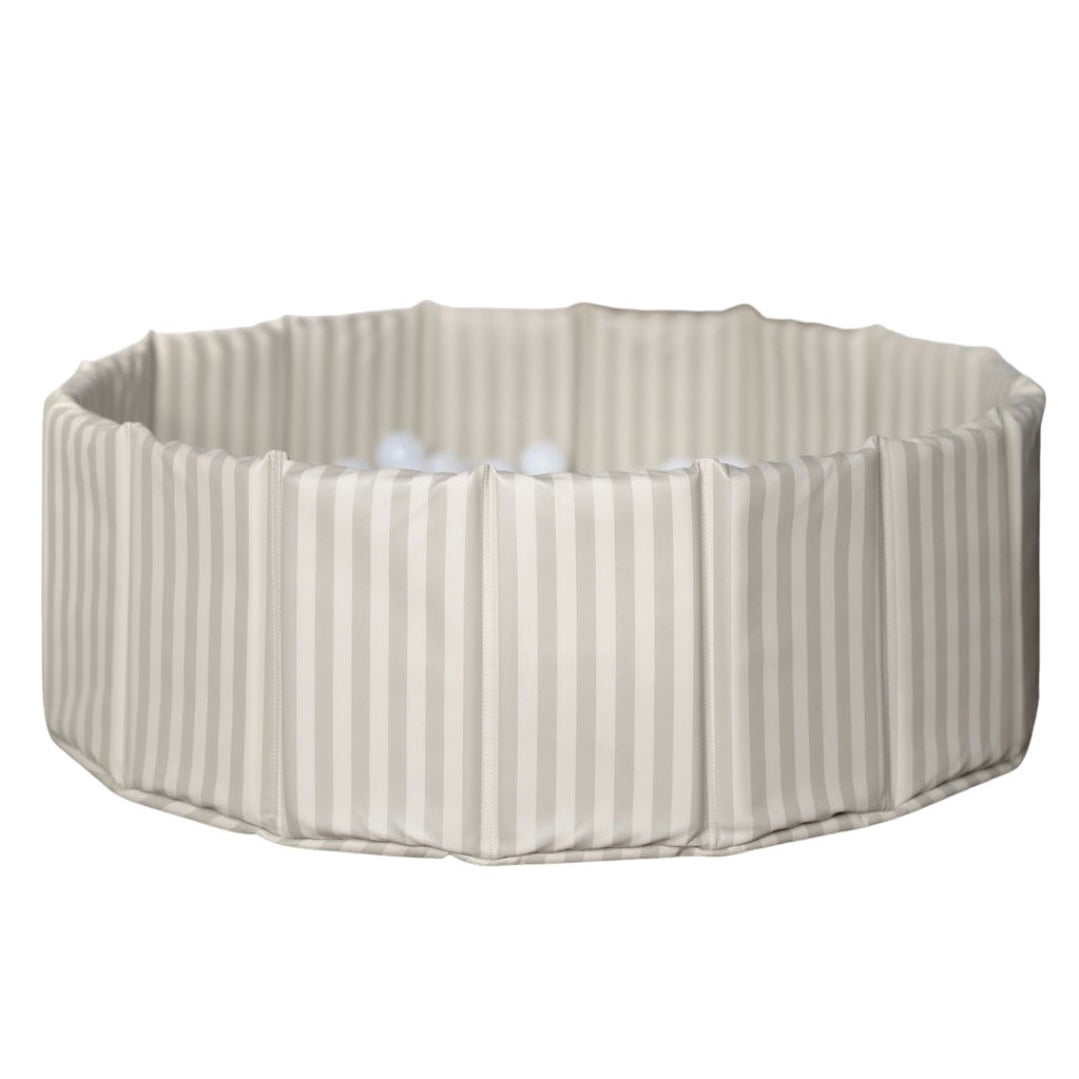 Leather Ball Pit 'Fog Stripe'