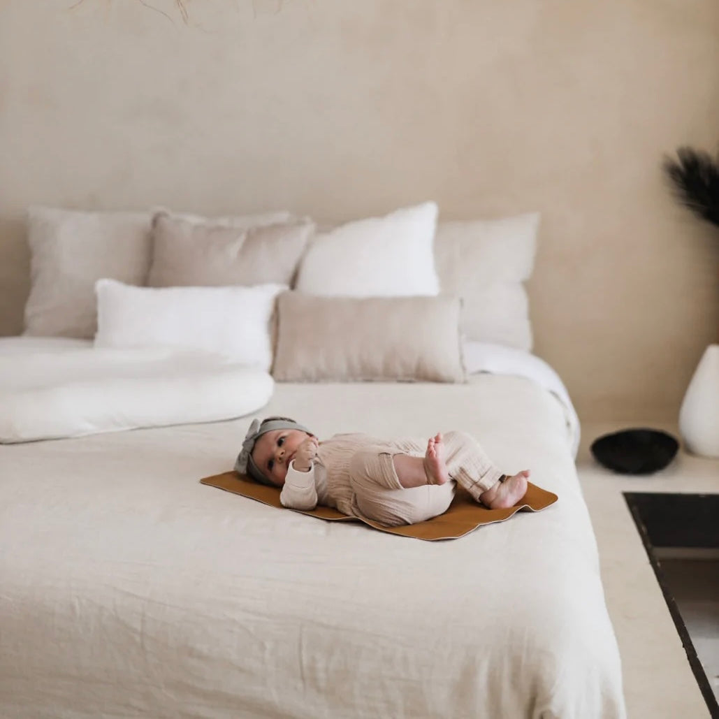 Rylie Pea & Co. mini mat for late night diaper changes