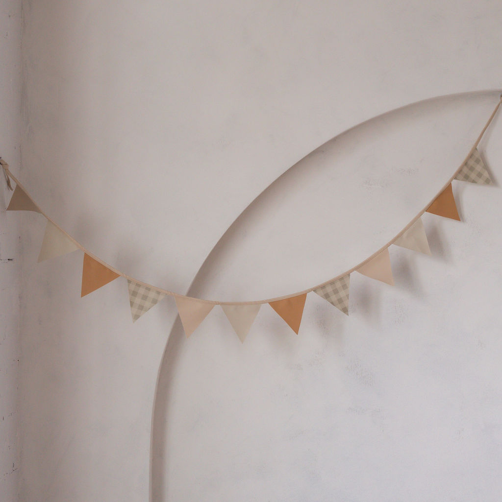 Bunting Banner 'Fog Gingham'