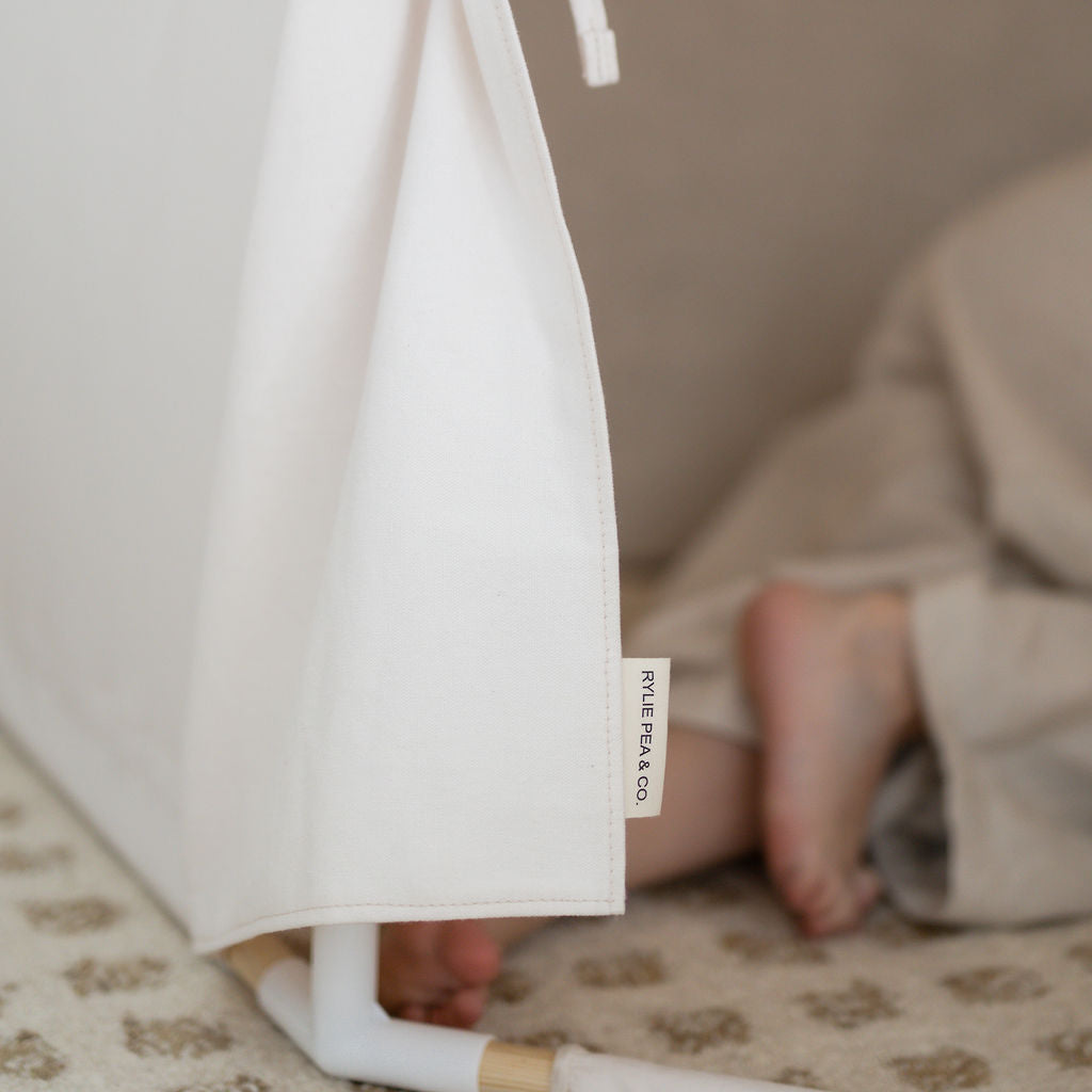 Soft 100% cotton play tent for endless imaginative play