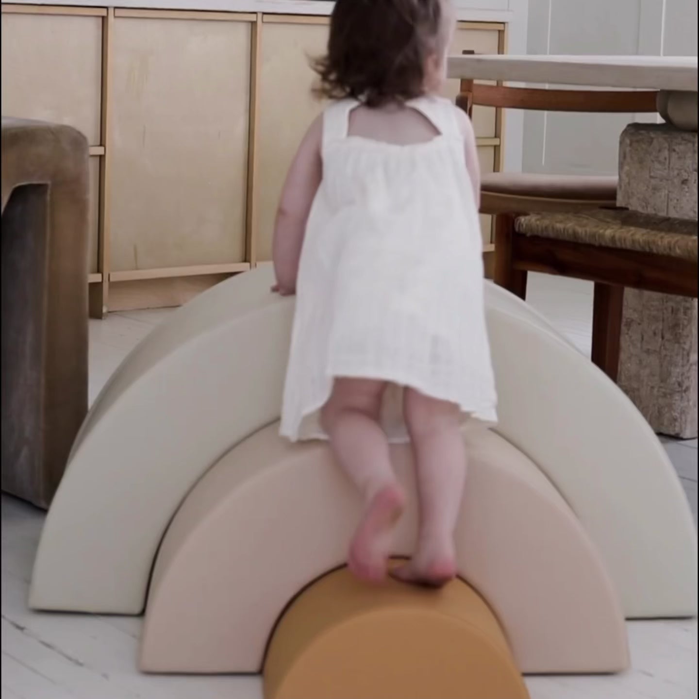 Foam Climber for encouraging kids motor skills development 